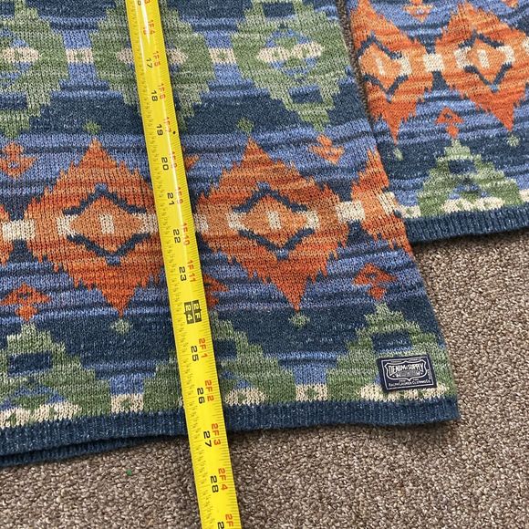 RALPH LAUREN Denim & Supply HOODIE KNIT AZTEC DESIGN XXL 2XL - Picture 4 of 8